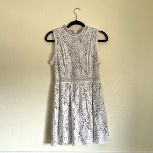Altar’d State White Lace Dress Size: S